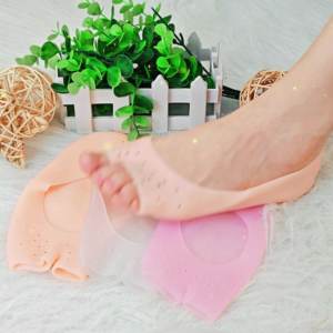 Calzini <span class=keywords><strong>da</strong></span> barca SEBS a punta aperta per donne invisibili <span class=keywords><strong>da</strong></span> estate antiscivolo traspirante Casual calzini Anti-crack punta Modulare - Product Image 6