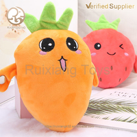 Baby Educatief Muzikaal Aangepast Pluche Speelgoed Groenten en Fruit Speelgoed Fruitvormig Pluche Zachte PP Katoen Pluche Speelgoed