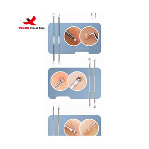 Agujas de Acero Inoxidable Plateadas para Eliminar Puntos Negros y Espinillas, Herramientas Extractoras de Comedones, Precio Bajo por Mayoreo - Product Image 6