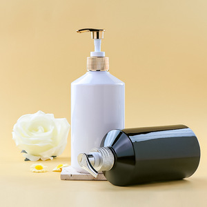 Bouteilles de recharge en plastique PET pour shampoing, <span class=keywords><strong>gel</strong></span> douche et lotion, avec pompe, 200/300/500 ml, flacon pour désinfectant pour les mains - Product Image 1