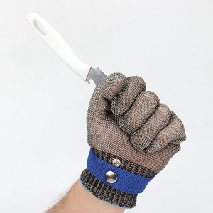Gant anti-coupure en acier inoxydable de niveau 5 Gants de protection en fil <span class=keywords><strong>d</strong></span>'acier résistant à l'usure pour la protection du travail - Product Image 3