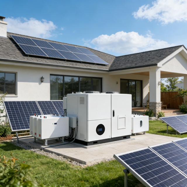 All in One Mobile Residential Energy Storage System 51.2V 400Ah 16kWh Inverter CAN Home Battery Backup Energy Power Solution