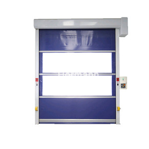 <span class=keywords><strong>Porte</strong></span> à enroulement rapide électrique en PVC <span class=keywords><strong>Hormann</strong></span>, best-seller, surface lisse, sûre et fiable pour atelier et usage industriel - Product Image 3