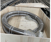 Tuyau de forage rotatif haute pression API Spec 7K, tuyaux hydrauliques en caoutchouc haute pression avec raccord marteau Fig. 1002 et collier de sécurité