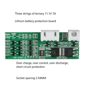 BMS 3S 4S 11.1V 14.8V 7A Li-ion Lithium Battery Charger Board overcharge over-xả bảo vệ cho công cụ điện/động cơ - Product Image 4