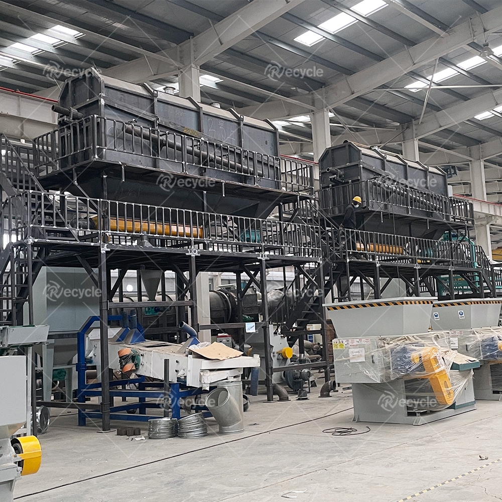lithium ion batteries recycling plant