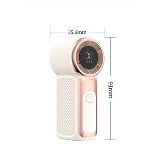 Meilleures ventes : Mini ventilateur portable rechargeable USB, durable, avec affichage numérique, pour voiture et usage manuel - Product Image 2