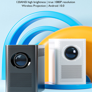 1080P HD 4K Giải Mã 150 ANSI Lumens Wifi 100 Inch Màn Hình Lớn <span class=keywords><strong>Android</strong></span> <span class=keywords><strong>7</strong></span>.<span class=keywords><strong>1</strong></span> S30 Mini Xách Tay Máy Chiếu Video Nhà Máy - Product Image 4