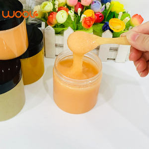 Exfoliante Corporal Vegano de Fresa y Leche Oceánica Natural Blanqueador con Manteca de Karité de 130g de Marca Privada, ¡Venta Caliente! - Product Image 4