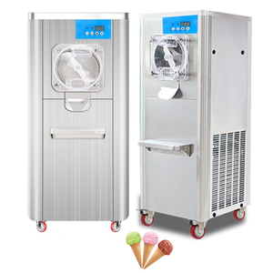 Machine à glaces verticale commerciale de grande taille, italienne, pour la fabrication de glaces artisanales, de gelato et de glaces dures - Product Image 1