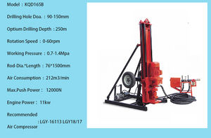 Draagbare 20M Boorgat Booreiland Kleine Elektromotor Mini Roterende Boorinstallatie Pomp Kerncomponenten 380V Spanning Gebruikt Nieuw - Product Image 6