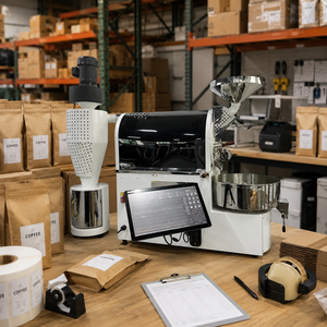 Torréfacteur à café commercial en acier inoxydable de bonne qualité 1kg/2kg/3kg / Torréfacteur à café électrique à gaz USB - Product Image 1