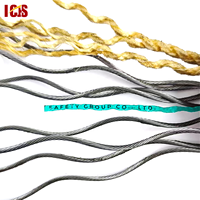 Câble en acier pour ascenseur, âme en fibre naturelle (NFC), dimensions : 8 mm, 10 mm, 11 mm, 12 mm, 13 mm, 14 mm, 16 mm, pièces détachées pour ascenseur