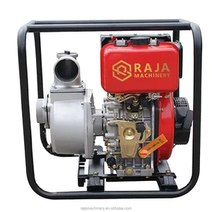 High-horsepower 186FA Diesel Engine Recoil Manual Starter 4-inch Agricultural Irrigation RJDP40 Diesel Aluminum Pump