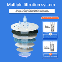 Système d'ultrafiltration d'eau potable pour zones rurales 12680 gallons/jour Élimine efficacement les bactéries Filtre la sable/la boue