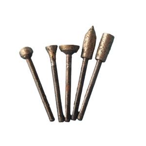 Almohadilla de pulido de diamante con forma cónica, abrasivo fino-mediano para amoladora de mármol - Product Image 1