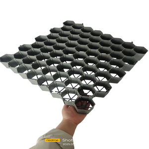 Rejilla de Pavimentación Industrial de HDPE Tipo Panal para Césped, Tapete para Entradas de Vehículos, Geoceldas para Plantación, Rejilla de Drenaje para Zanjas - Product Image 2