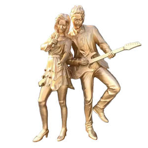 屋内/屋外等身大エレガントグラスファイバー伝統的なギリシャの女神アールデコ手作り宗教彫刻ミュージカルフィギュア - Product Image 6