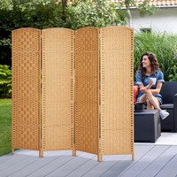 2025 pas cher Hall et salle à manger pliable Garage panneau mural papier écran diviseur mobile bois Design rétractable chambre cloison