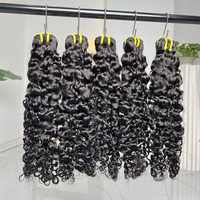 Yiwigs Mèches de Cheveux Humains Vierges Bruts Brésiliens de Luxe en Vison Grade 12A, Cheveux Bouclés Birmans, Cuticules Alignées, Tissages Non Traités