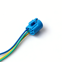 Connecteur Prise Interrupteurs à Bouton Poussoir Métalliques 19mm 1NO1NC Laiton 24V 3A Tête de Terminal à Broches pour Contrôle Industriel HAOBO