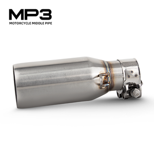 Tubo di Scarico <span class=keywords><strong>MP3</strong></span> per <span class=keywords><strong>Piaggio</strong></span> <span class=keywords><strong>MP3</strong></span> Hybrid/Yourban 125ie/300ie 250/250FL/250LT/250RL 400FL, Scarichi <span class=keywords><strong>Moto</strong></span> con Adattatore da 51MM - Product Image 1