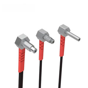 Sonde optique flexible série M6 avec courbure à 90 degrés pour réflexion diffuse coaxiale, adaptée aux capteurs d'amplificateur de fibre OEM - Product Image 2