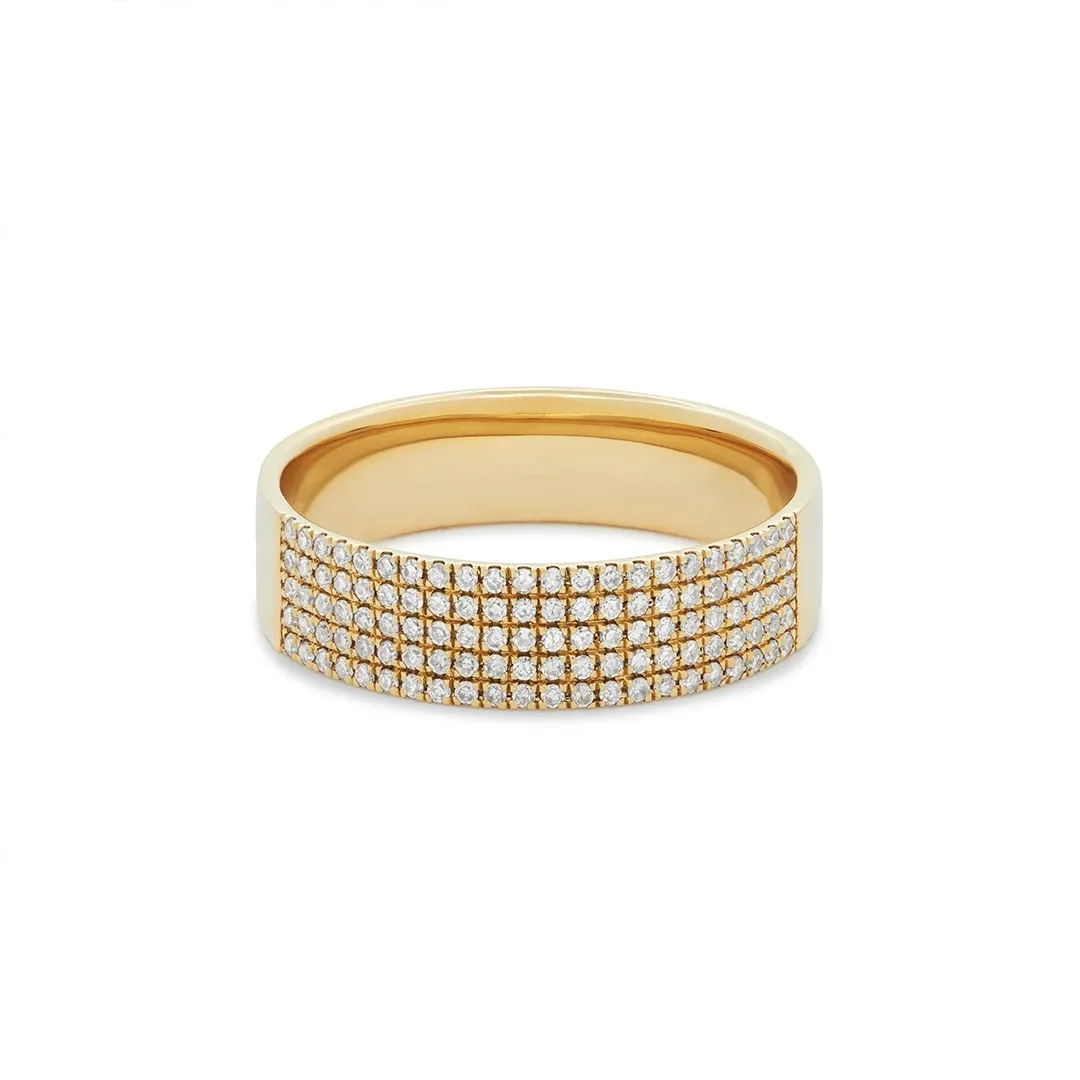 Bracelet de cigares plaqué or 14K, 20 pièces, pavage transparent CZ en argent, vente en gros