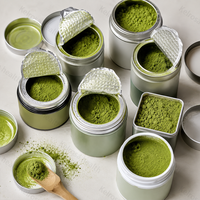 Matcha de qualité supérieure 7A, grade cérémonial, poudre de thé vert matcha biologique instantanée, boîte de conserve de matcha