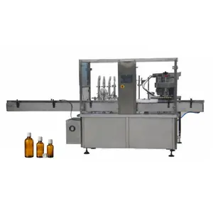 Aseptic Eyedrop Filling Capping Line Automatic Vial Eye Drops Small Bottling Serum Filling Machine