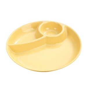 Großhandel Günstige Runde geformte Obst Abendessen Gerichte Mehrzweck <span class=keywords><strong>Serving</strong></span> Dumpling Rpet Teller für Restaurant gebrauch - Product Image 5