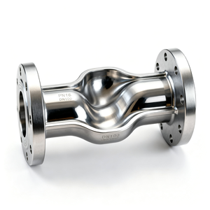 Cnc-Machinaal Bewerkte Roestvrijstalen Stroommeter Lichaam Industriële Vloeistofmeetcomponent Snelle Prototyping Draad Edm Boren - Product Image 4