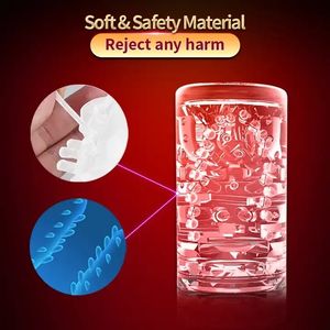 Fabriek Groothandel Duwende Mannelijke Masturbator Telescopische Rotatie Siliconen Vagina Masturbatie Seksspeeltjes Voor Man Masturbatie - Product Image 5