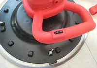 Mesin Sander Dinding Kering Industri Lampu LED, Mesin Plester Portabel untuk Dinding Beton Semen, Mesin Rendering