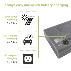 สถานีพลังงานแบบพกพา 150W สำหรับการเก็บพลังงานกลางแจ้ง กำลังไฟสูง อเนกประสงค์ สำหรับการตั้งแคมป์ ครัวเรือน พลังงานแสงอาทิตย์แบบพกพา - Product Image 5