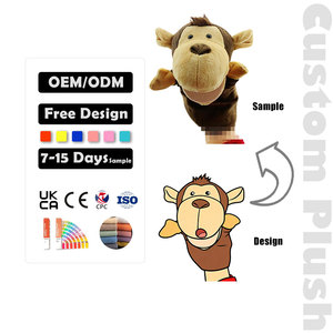 Títeres <span class=keywords><strong>de</strong></span> Mano <span class=keywords><strong>de</strong></span> Animales del Bosque Personalizados para Niños - Juguetes <span class=keywords><strong>de</strong></span> Peluche Rellenos <span class=keywords><strong>de</strong></span> Algodón PP, Tela Súper Suave, Manta <span class=keywords><strong>de</strong></span> Cumpleaños - Product Image 4