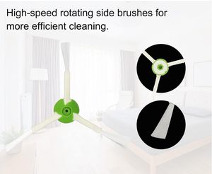 Accessoires de remplacement pour <span class=keywords><strong>aspirateur</strong></span> robot <span class=keywords><strong>IRobot</strong></span> Roombas Combo I7 I7+ : brosses principales, serpillière, sac à poussière, brosse latérale, filtre - Product Image 5