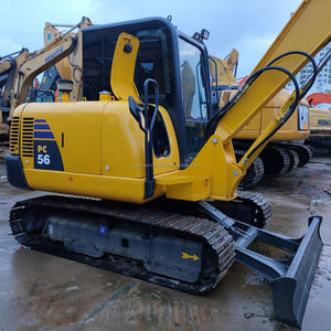 รถขุดไฮดรอลิก Komatsu PC56-7 มือสอง 5 ตัน เครื่องยนต์ เกียร์ ปั๊ม รุ่นปี 2022 - Product Image 5