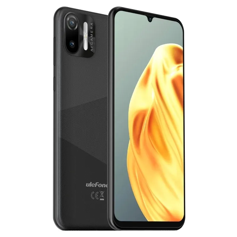 Ulefone Note 6 Phone 1GB RAM + 32GB ROM Face ID Identification Android 11 GO SC7731E Quad-core up to 1.3GHz 3G Network