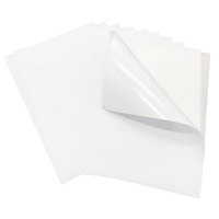 Papier autocollant mat de qualité supérieure Colorway Professional, 50 feuilles par paquet, 8,5 x 11 pouces, format A4, pour imprimante jet d'encre