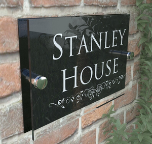 Plaque de numéro de maison personnalisée pour porte d'habitation - Product Image 2