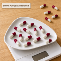 Capsules végétales vides HPMC Premium, tailles 000, 00, 0, 1, 2, 3, 4, sans TiO2, sans EO, pour marques de compléments alimentaires en marque blanche