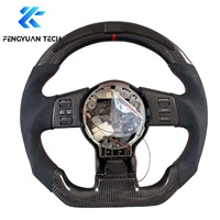 Volant en fibre de carbone avec LED pour Nissan Frontier Xe 4x4 Navarra 2004 2005 2006 2007 2008 2009 2010 2011 2012 2013 2014 2015