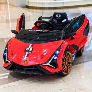 Auto Eléctrico para Niños, Auto de Cuatro Ruedas para Niños y Niñas con Control Remoto, Juguete para Sentarse - Product Image 6
