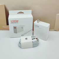 Chargeur USB Super Rapide 120W 67W 33W Câble 6A Chargeur Rapide Adaptateur Secteur pour Téléphone Xiaomi