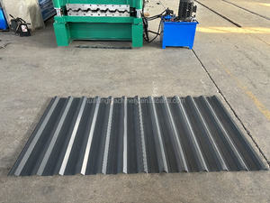 베어링이 있는 고속 IBR 사다리꼴 컬러 스틸 루핑 시트 롤 성형 기계 - Product Image 4