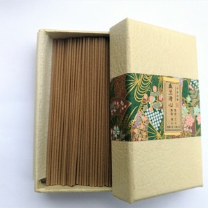 Incienso Japonés Natural de Sándalo Sin Bambú, Set de Regalo en Caja, Varillas de Incienso de Sándalo - Product Image 2