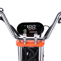Trottinette Électrique Russe 48V 500W Mini City Coco 40km/h HS6 Petite Citycoco pour Enfants et Adultes