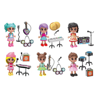 SY TOYS nouvelle mode boîte aveugle jouets figurines poupées filles Silicone Figure Mini amour noir poupée jouet
