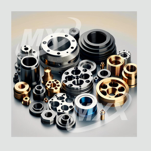 أجزاء صغيرة OEM دقيقة cnc، قطع معدنية من النحاس والصلب والألومنيوم، أسود طبيعي، أسطح مطلية - Product Image 1